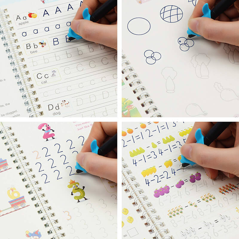 Kit de 4 Cuadernos Reutilizables