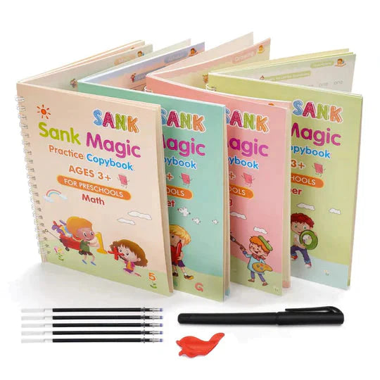 Kit de 4 Cuadernos Reutilizables