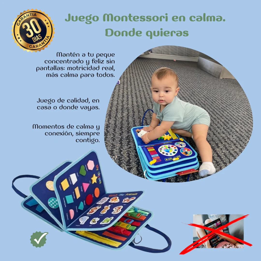 Kit Montessori Multisensorial - 5 Páginas