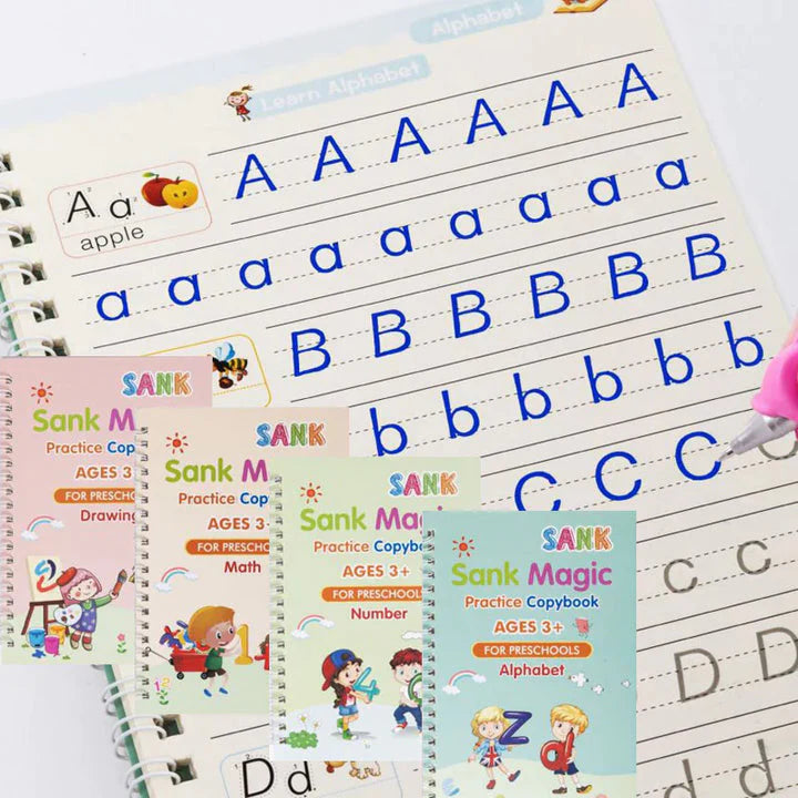 Kit de 4 Cuadernos Reutilizables