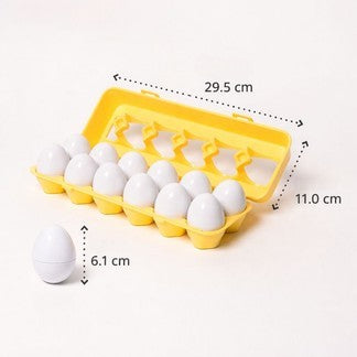 Huevos Geométricos Montessori Cerebritos