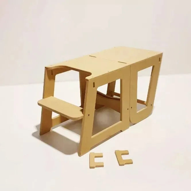 Torre de Aprendizaje 2 en 1 Montessori Premium