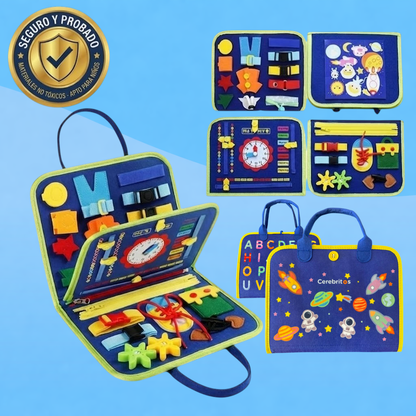 Maleta Montessori Multisensorial de Cerebritos
