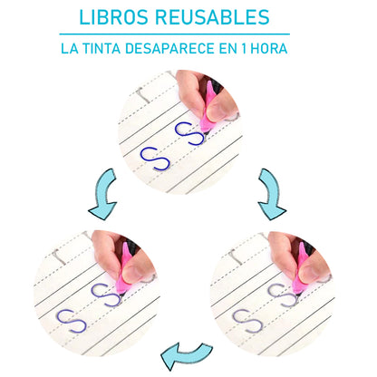 Kit de 4 Cuadernos Reutilizables