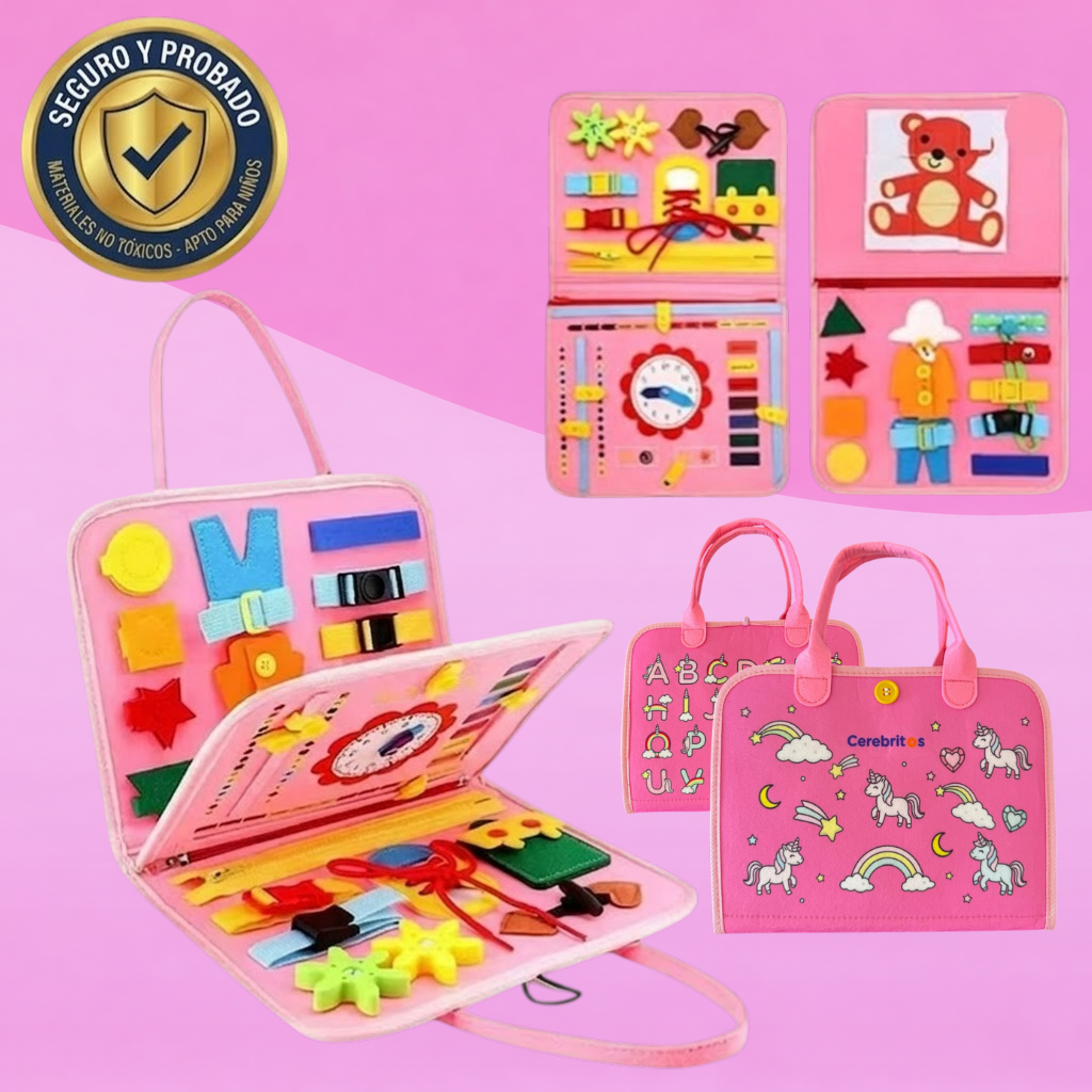 Maleta Montessori Multisensorial de Cerebritos