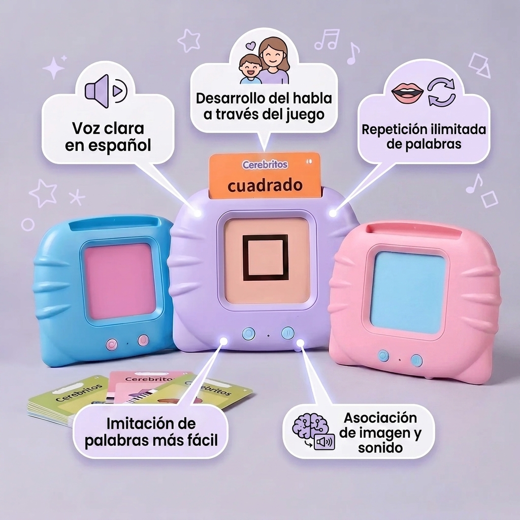 CerebritosVocab™ - Estimulación del Habla e Inglés