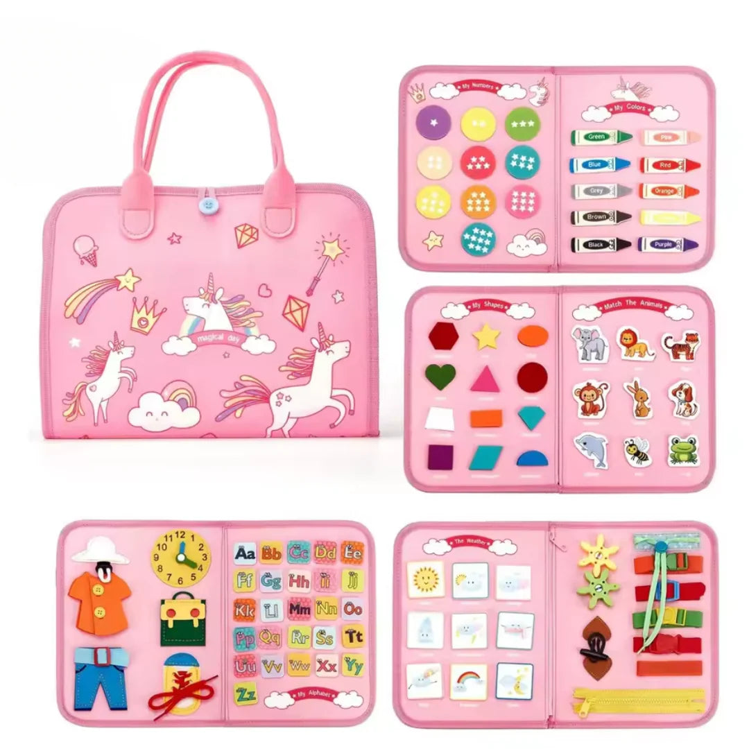 Kit Montessori Multisensorial - 5 Páginas