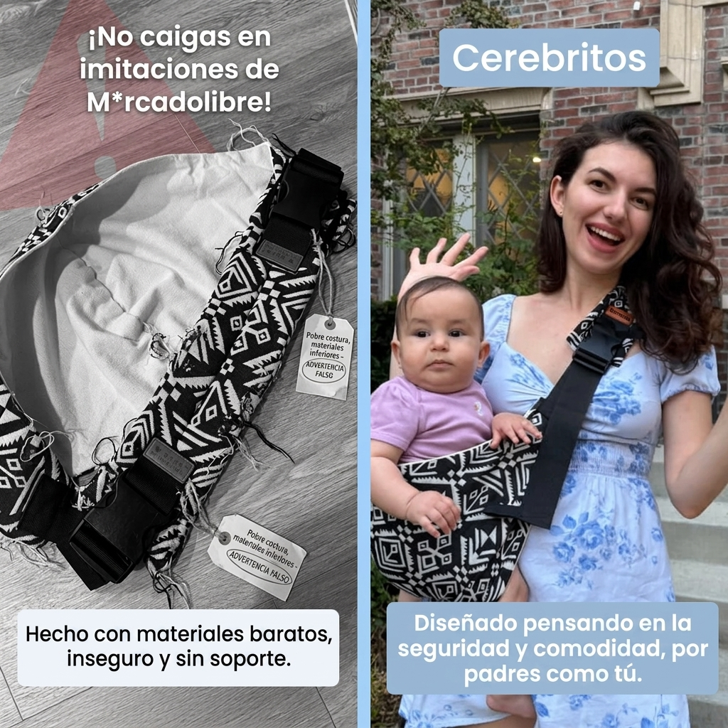Portabebé Sling Cerebritos