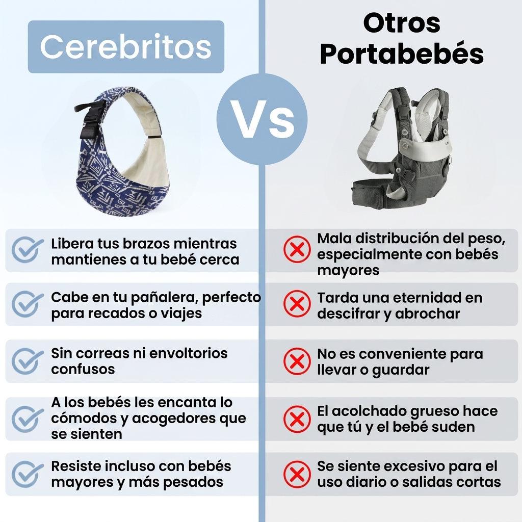 Portabebé Sling Cerebritos