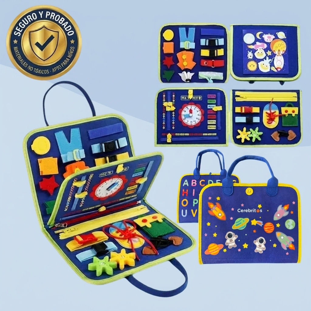 Maleta Montessori Multisensorial de Cerebritos